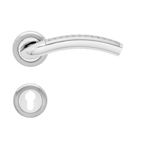 DRÜCKER-HALBGRT. PHOENIX LS. R40APZL65 CHROM/NICKELMATT