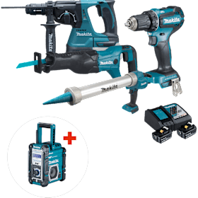 MAKITA 18V Power-Set für Montage, Ausbau und Baustelle