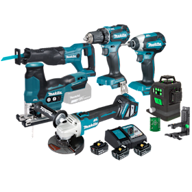 MAKITA 18V Champion-Set inkl. STROXX Kreuzlinienlaser 3D