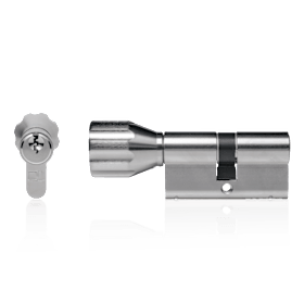 blaugelb Profilknaufzylinder PKZ 1758 6S