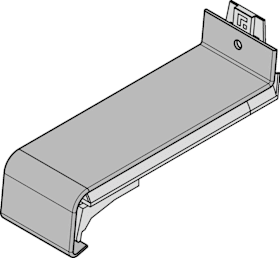 GUTMANN Stoßverbinder VT 250 m.Dicht,110mm,verkehrsweiß,glänz. HWF