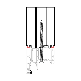 blaugelb Rahmenverbreiterung PVC/TK ALUPLAST 76x100x1500 36DB ENERGETO NEO MD, IDEAL NEO AD, MD T/76