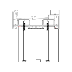 blaugelb Sockeldämmprofil EPS HS ALUPL.T/140 120X40X1200MM ALUPLAST SMART-SLIDE 70/140,T/140