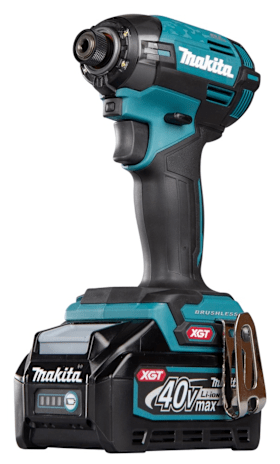 Makita Akku-Schlagschrauber XGT TD002G mit 2 Akkus & Ladegerät • 1/4" • 220 Nm • 0 – 3.700 U/min