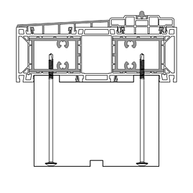 blaugelb Sockeldämmprofil EPS-HS 148x30x1200, GEALAN-190 GEALAN-190, S9000 HEBE-SCHIEBE, HST