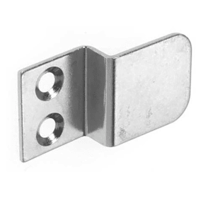 SCHLIEßBLECH GEKRÖPFT 37X10X8MM VERZINKT GEGENSTÜCK DOPPELTÜRSCHLOSS ( 609142 )