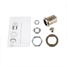 HEBELSCHLOß MIT MUTTERBEFESTIGUNG OHNE RIEGEL TS= MAX. 17MM ( 609234 )