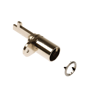 AUFSCHRAUBSCHLOß  LAD 25MM DORN VERNI. ( 608992 )