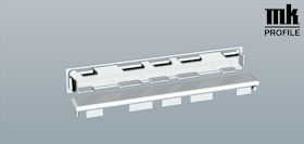 ENDKA HOHLKAMMER-PR 150X20 SW VE50 ST SW R9005 (055 R 9005)