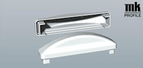 STIL-ENDKA HOHLKAMMER-PR 130X25 BRAUNBEIGE VE50 ST R1011 (073 R 1011)