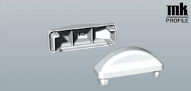 STILZAUNKA ZAUNLATTE 85 VE100 ST R7012 (ZK 144 R 7012)