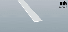 FLACHPROFIL 30X3/2 MM SK LG 6M SCHWARZ FEINSTRUKTUR 078130 K 266