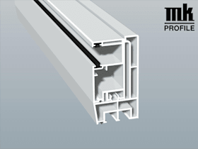 ADAPTERPROFIL 80X43 6M FOL +RLF 57X30 02.20.71.000012 QUARZGRAU MATT