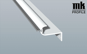 ABROLLPROFIL 47 SCHRAUB 6M FOL +BÜRSTE 436 1014 ALUX DB 703