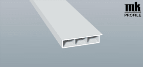 KAMMERPROFIL 80X15 SK 6M FOL +NASE 151 0660 0025 ANTHRAZIT MATT