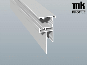 ALU-ROLLLADENFÜHR 80X35 6,5M FOL 470 1014 MATTEX DB 703