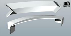 ECKVERB HANDLAUF 150X45 90° FOL 49198 INDIAN