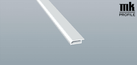 KAMMERPROFIL 25X7 SK 6M FOL +NASE 446 6010 SCHWARZBRAUN MATT