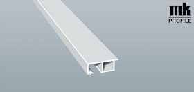 ANSCHLUSSPROFIL 40 6M FOL KLIPS +NASE 436 5021 TANNENGRÜN