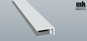 U-PROFIL 2T 50 6M FOL 470 3003 SHE.OAK CONCRETE