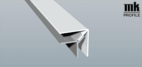 ECK-PROFIL 2T 50X50 6M FOL 205 2089-167 EICHE DUNKEL