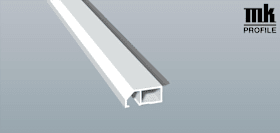 ANSCHLUSSPROFIL 40 WL SK 6M FOL KLIPS SCHWARZ 470 1014 MATTEX DB 703