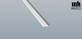 FLACHPROFIL 20X3 WL SK 6M FOL SCHWARZ 02.20.81.000010 SCHWARZBRAUN MATT