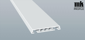 VERKLEIDUNGSPROFIL 85X12 6M FOL 70 2305-167 BETONGRAU