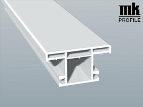 KÄMPFERPROFIL 85X47 5,5M FOL 701505-083 SCHIEFERGRAU