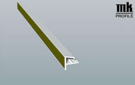 VERKLEIDUNGSPROFIL 23X17 6M FOL 70 0405-083 SIGNALGRAU