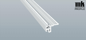 FENSTERBANKANSCHLUSSPROFIL SCHÜCO 20 6M FOL 50 0205-167 ULTRAMARINBLAU