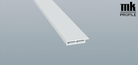 KAMMERPROFIL 40X7 SK 6M FOL +NASE 151 0660 0025 ANTHRAZIT MATT