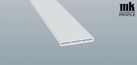 KAMMERPROFIL 60X7 SK 6M FOL O.NASE 70 2105-127 SCHWARZGRAU