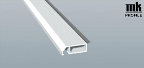 ANSCHLUSSPROFIL 50MM SK LG 6M KLIPS SCHW 436 6050 SCHIEFERGRAU MATT [143]