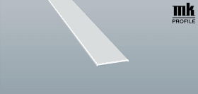 FLACHPROF 40X3/2 SK 6M FOL 436 7023 SCHWARZGRAU [207]