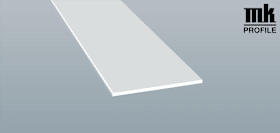 FLACHPROFIL 80X3 SK 6M FOLIE (256) ANTHRAZ.GRAU MATT  078218 K 256