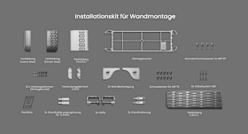 SigenStack C&I Installationskit für Wand- / Back-to-Back-Montage