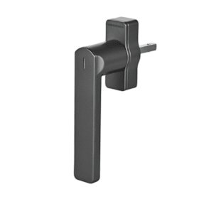 SIEGENIA-AUBI Smart-Fenstergriff digital abschließbar K1, Vierkant 32–42 ABS anthrazit metallic