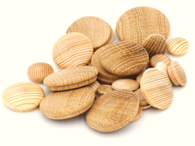 FACETT ABDECKKAPPEN 25MM KIEFER 577004 VPE = 25 STÜCK