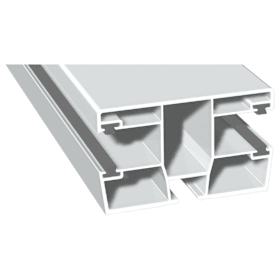 MENKE PVC-Doppelrollladenführung 939/B4