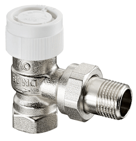 Oventrop Thermostatventil AV 9 Eck DN 10, Rp ⅜ x R ⅜, PN 10