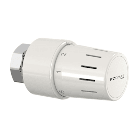 FORMAT Therm Thermostatkopf Model T	M30 x 1,5, weiß, mit Nullstellung