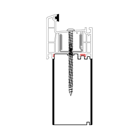 blaugelb Sockeldämmprofil PVC/TK REHAU T/70 60x240x4000 BRILLANT, EURO-DESIGN,BAUTIEFE T/70