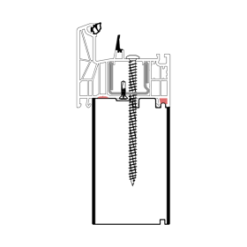 blaugelb Sockeldämmprofil PVC/TK REHAU T/80 66x180x3000 REHAU SYNEGO, ARTEVO BAUTIEFE T/80