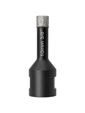 STROXX Diamant-Fliesenbohrer M14 10 mm, 60 mm Arbeitslänge, Profi-Werkzeug für Fliesen und Keramik