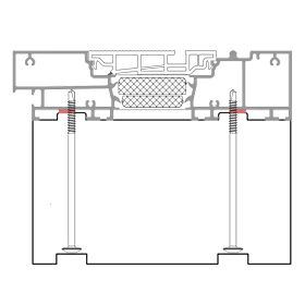 blaugelb Sockeldämmprofil EPS HS SCHÜCO T/181 179X30X1200MM SCHÜCO LIVINGSLIDE, T/181