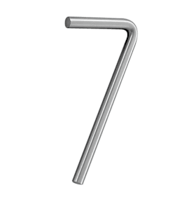 HAUSNUMMERN 700-80-7 200 MM MEKO EDELSTAHL NUMMER:0007