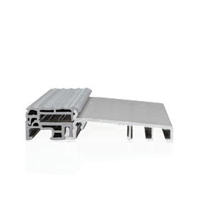 blaugelb SCHWELLE TBS82 II ECKIG GRAU INCL.D. INCL.DECKEL GERIFFELT