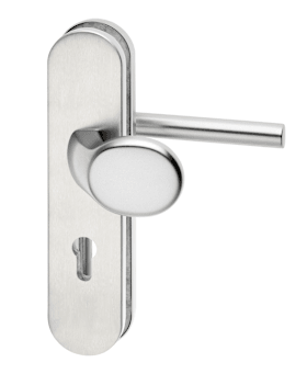 EST-Schutz-Wechsel-Garnitur, ES-1 Serie Logo, ovales Langschild 12mm, 92 PZ, 10mm VKT,TS=65-75mm, 108/K2, 9743H/K2