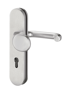 EST-Schutz-Wechsel-Garnitur, ES-1 Serie Logo, ovales Langschild 12mm, 92 PZ, 10mm VKT, TS=65-75mm,103/K2, 9753H/K2